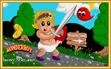 Super Wonderboy in Monsterland screen shot title